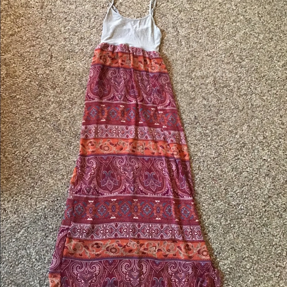 Semi-Sheer Maxi Dress